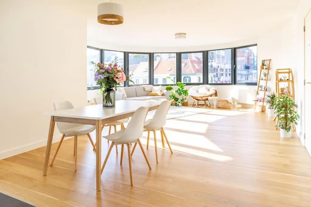 Apartament Private Penthouse With Unique View - Central Antwerpia Belgia