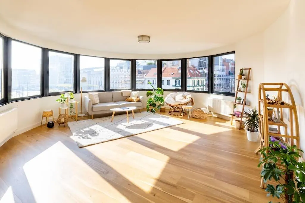 Private Penthouse With Unique View - Central Antwerpia 0*,