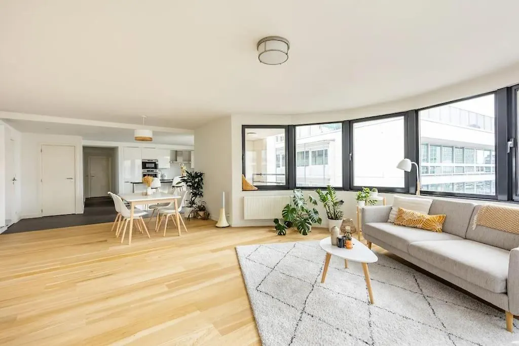 Apartament Private Penthouse With Unique View - Central Antwerpia Belgia