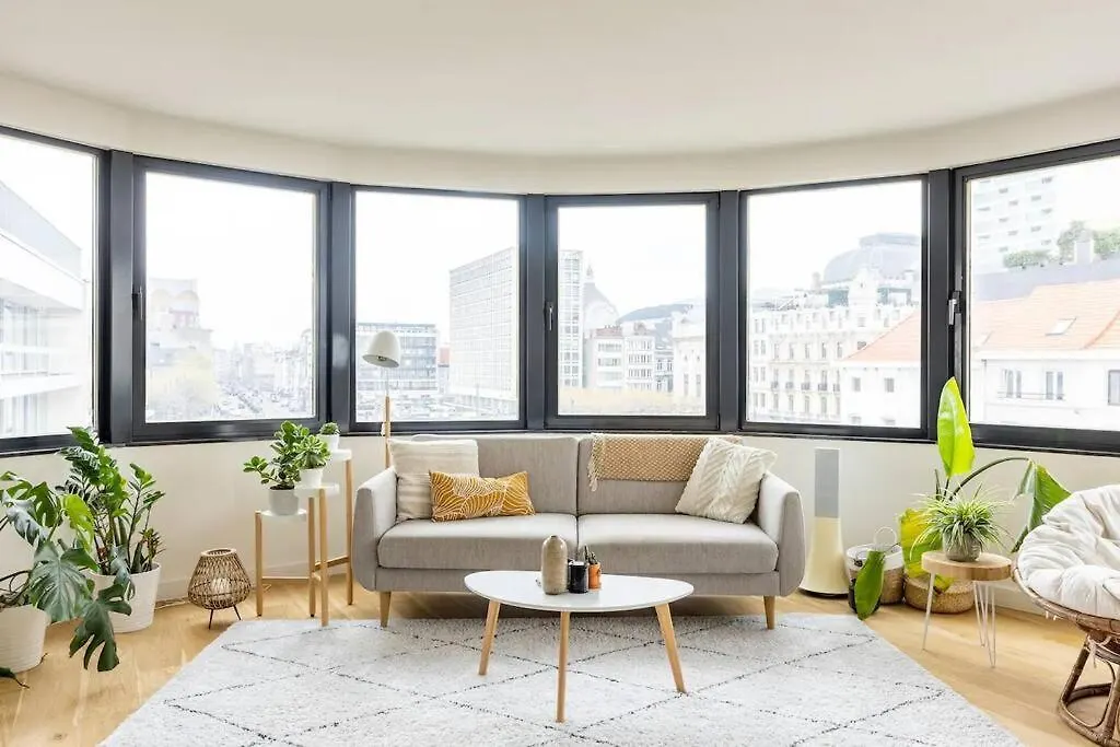 Private Penthouse With Unique View - Central Antwerpia Apartament