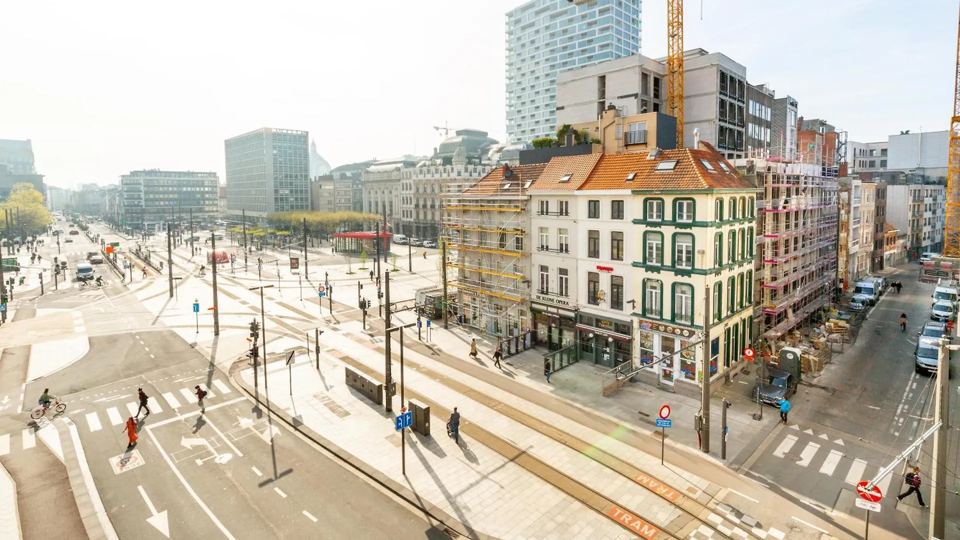 Private Penthouse With Unique View - Central Antwerpia Apartament